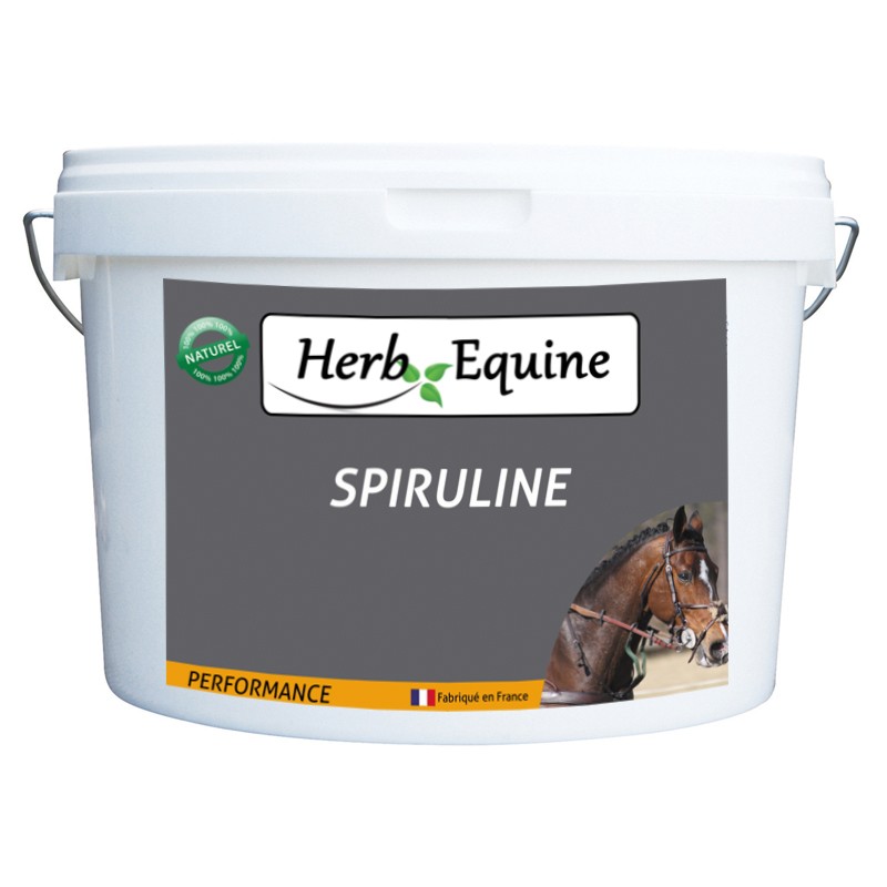 Spiruline Herb Equine Complément alimentaire cheval de sport