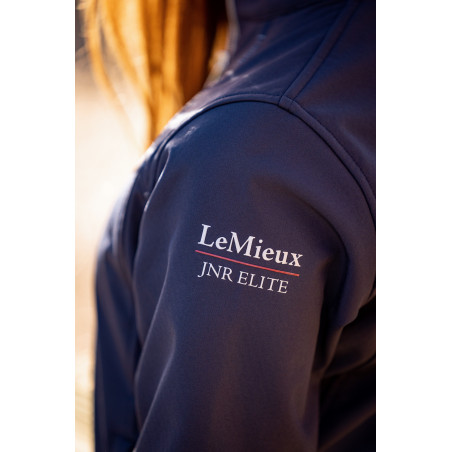 Veste softshell LeMieux Elite Young Rider Bleu marine