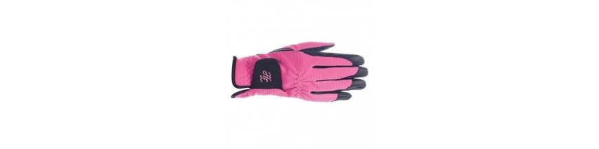 Guantes de equitación para jinete