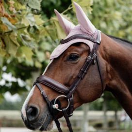 Bonnet cheval rose