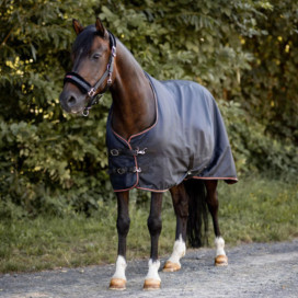Couverture imperméable doublée polaire cheval