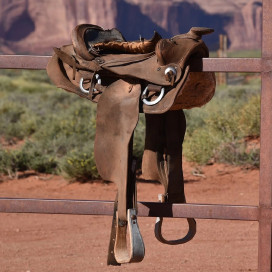 Étriers western