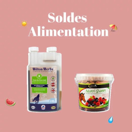 Soldes équitation : alimentation