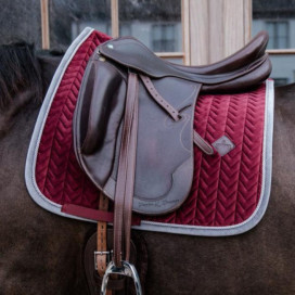 Tapis Kentucky velvet bordeaux