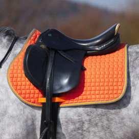 Tapis orange cheval