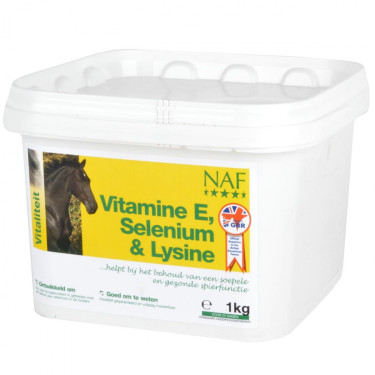 Vitamine E, Sélénium et Lysine NAF Vitamine E, Sélénium et Lysine NAF
