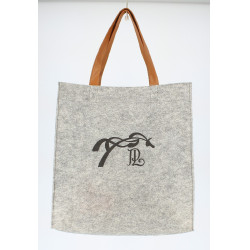 Sac Pénélope Feutre Gris / noir Sac Pénélope Feutre Gris / noir