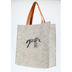 Sac Pénélope Feutre Gris / noir Sac Pénélope Feutre Gris / noir