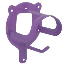 Porte bride gainé vinyle Violet