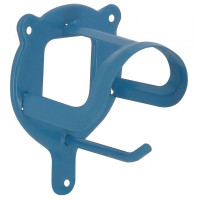 Porte bride gainé vinyle Bleu