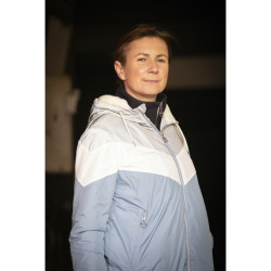Blouson Pénélope Lecciblock Bleu artic Blouson Pénélope Lecciblock Bleu artic