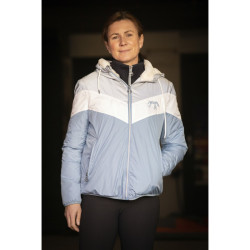 Blouson Pénélope Lecciblock Bleu artic Blouson Pénélope Lecciblock Bleu artic