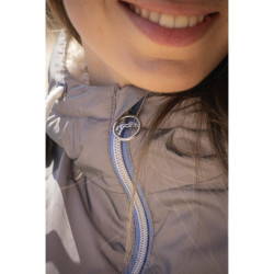Blouson Pénélope Lecciblock Bleu artic Blouson Pénélope Lecciblock Bleu artic