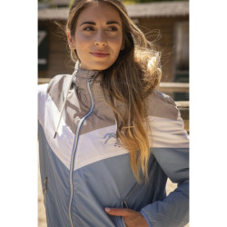 Blouson Pénélope Lecciblock Bleu artic Blouson Pénélope Lecciblock Bleu artic