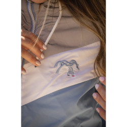 Blouson Pénélope Lecciblock Bleu artic Blouson Pénélope Lecciblock Bleu artic