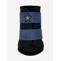 Guêtres fermées Mini LeMieux Indigo Bleu Guêtres fermées Mini LeMieux Indigo Bleu