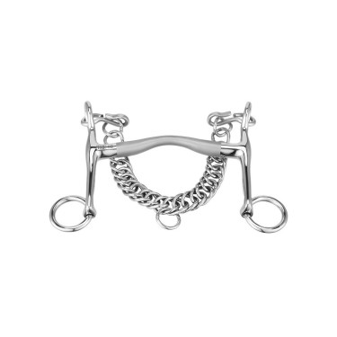 Mors de bride Sprenger Satinox branches courtes 5 cm Mors de bride Sprenger Satinox branches courtes 5 cm