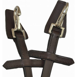 Bridon Easy Mors T de T Havane foncé Marron Bridon Easy Mors T de T Havane foncé Marron