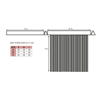Franges anti-mouches Horze simple Noir Franges anti-mouches Horze simple Noir