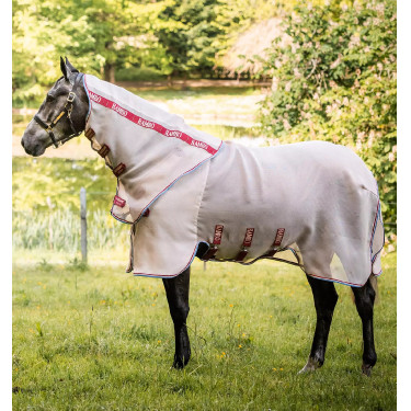 Couverture anti-mouches Horseware Rambo Protector avec disque Couverture anti-mouches Horseware Rambo Protector avec disque