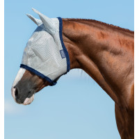 Masque anti-mouches Horseware Amigo Argent / marine