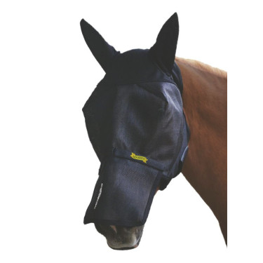 Masque anti-mouches avec oreilles et protège-nez Absorbine Ultrashield Masque anti-mouches avec oreilles et protège-nez Absorbine Ultrashield