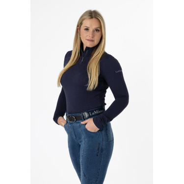 Baselayer texturé zippé LeMieux Alice Baselayer texturé zippé LeMieux Alice