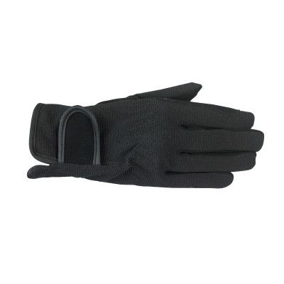 Gants de cavalier multi-stretch Noir