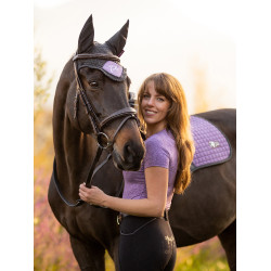 Bonnet anti-mouches LeMieux Earth Chardon Violet Bonnet anti-mouches LeMieux Earth Chardon Violet