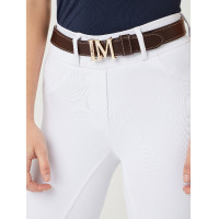Ceinture monogramme LeMieux Marron