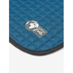 Tapis de selle LeMieux Earth Close Contact Ocean Bleu