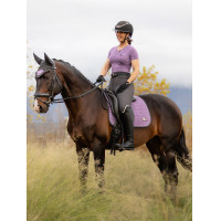 Tapis de selle LeMieux Earth Dressage Square Ocean Bleu Tapis de selle LeMieux Earth Dressage Square Ocean Bleu