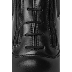 Boots Horze cuir Horze Kingston double fermeture éclair femme Noir Boots Horze cuir Horze Kingston double fermeture éclair femme Noir