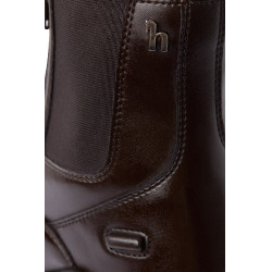 Boots Horze cuir Horze Kingston double fermeture éclair femme Marron café Boots Horze cuir Horze Kingston double fermeture éclair femme Marron café