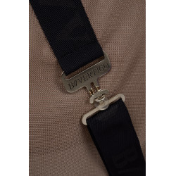 Couverture anti-mouches Combo B Vertigo avec couvre-cou amovible et protection UV Biscuit au gingembre Beige