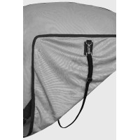 Couverture anti-mouches Horze Paso Fino avec couvre-cou et protection UV Gris titane Couverture anti-mouches Horze Paso Fino avec couvre-cou et protection UV Gris titane