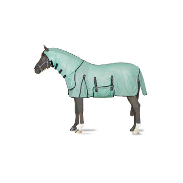 Couverture anti-mouches Horze Paso Fino avec couvre-cou et protection UV Couverture anti-mouches Horze Paso Fino avec couvre-cou et protection UV