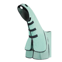 Couverture anti-mouches Horze Paso Fino avec couvre-cou et protection UV Vert ruisseau