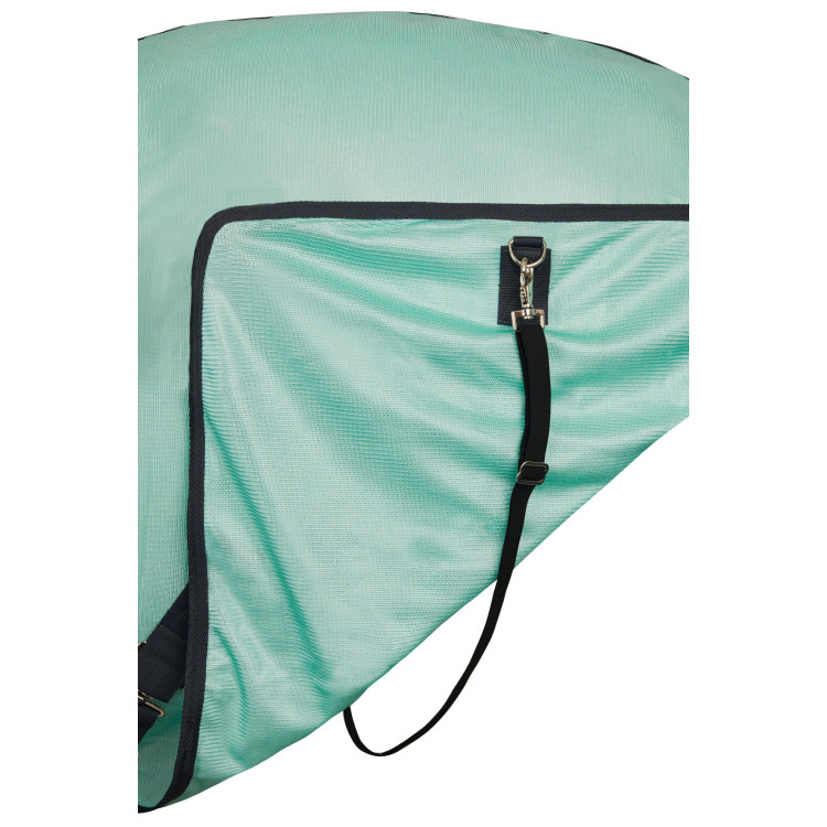Couverture anti-mouches Horze Paso Fino avec couvre-cou et protection UV Couverture anti-mouches Horze Paso Fino avec couvre-cou et protection UV