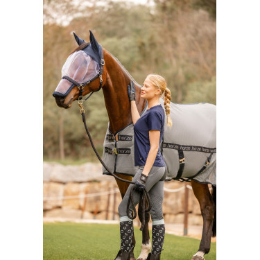 Couverture anti-mouches Horze Paso Fino avec protection UV Couverture anti-mouches Horze Paso Fino avec protection UV