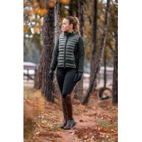 Doudoune sans manches d'équitation ultra légère B Vertigo Sia femme Vert lierre