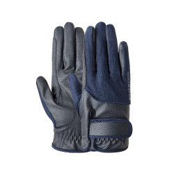 Gants d'équitation d'été B Vertigo Carla Mesh femme Marine foncé Bleu