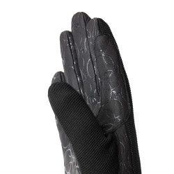 Gants d'équitation d'hiver Horze Ava enfant Noir