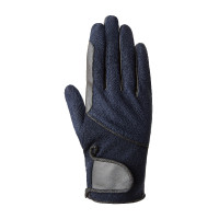 Gants d'équitation été Horze Leni femme Marine foncé Bleu