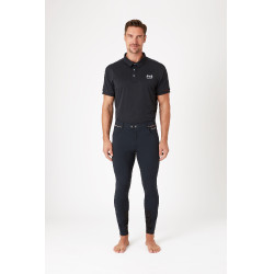 Pantalon d'équitation à basanes B Vertigo Damien homme Gris anthracité foncé Pantalon d'équitation à basanes B Vertigo Damien homme Gris anthracité foncé