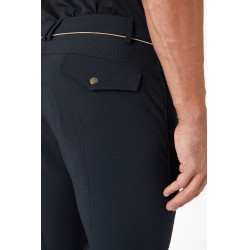 Pantalon d'équitation à basanes B Vertigo Damien homme Gris anthracité foncé Pantalon d'équitation à basanes B Vertigo Damien homme Gris anthracité foncé
