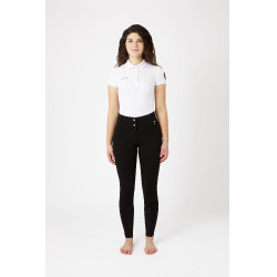 Pantalon d'équitation fond intégral grip toutes saisons Horze Mira Noir