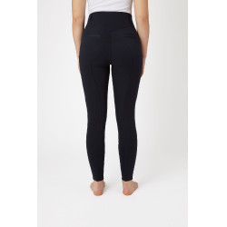 Pantalon fond intégral grip toutes saisons Horze Mira Marine foncé Bleu Pantalon fond intégral grip toutes saisons Horze Mira Marine foncé Bleu