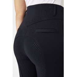 Pantalon fond intégral grip toutes saisons Horze Mira Marine foncé Bleu Pantalon fond intégral grip toutes saisons Horze Mira Marine foncé Bleu