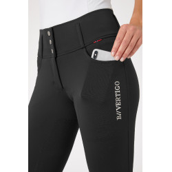 Pantalon d'équitation fond intégral Meghan B Vertigo taille haute femme Noir Pantalon d'équitation fond intégral Meghan B Vertigo taille haute femme Noir
